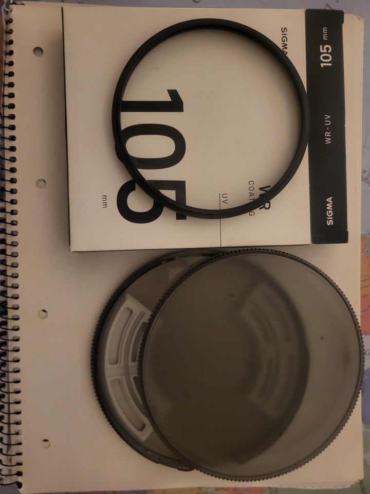 UV filter 105 mm gevind., Sigma, God