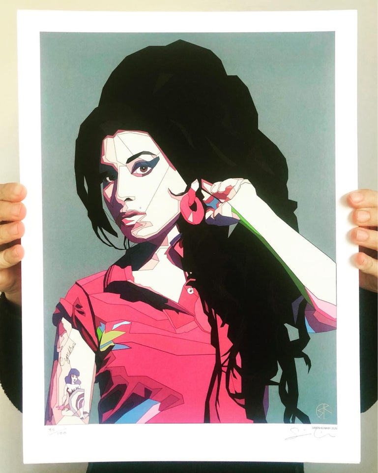 Grafisktryk , SK, motiv: Amy