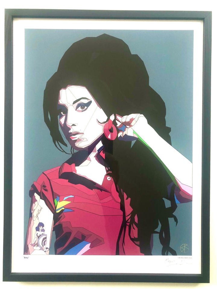 Grafisktryk , SK, motiv: Amy