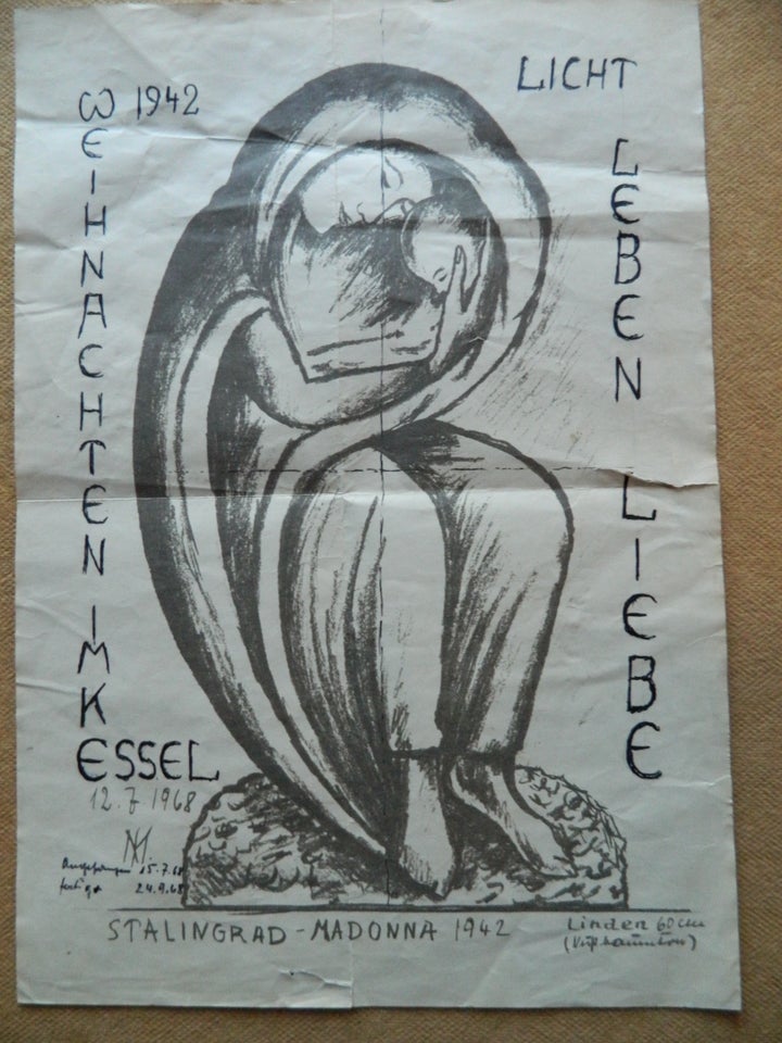 Plakat, motiv: Stalingrad Madonna