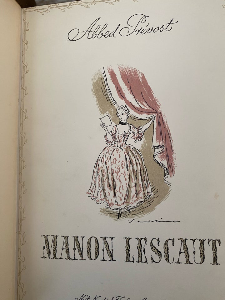 Manon Lescaut Abbed Prevost