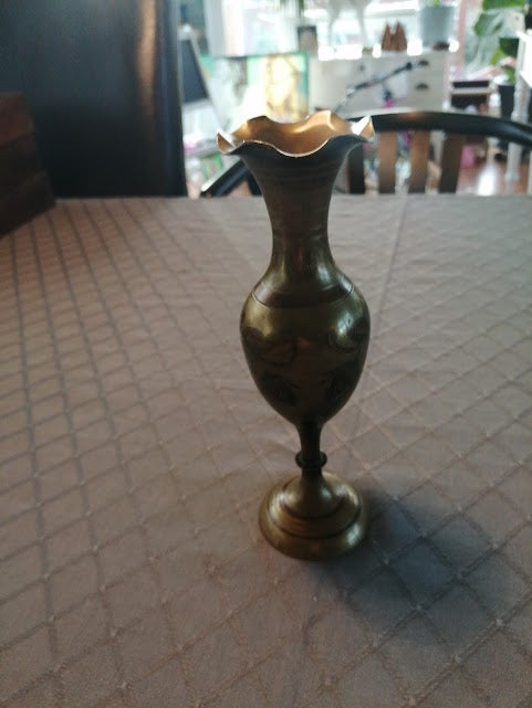 Flot Messing Vase