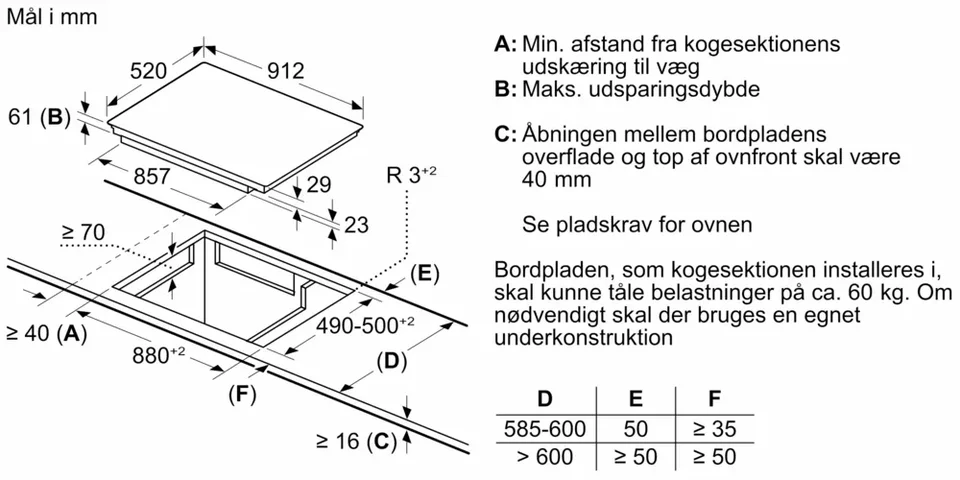 Kogeplade Siemens EZ977KZY1E b: