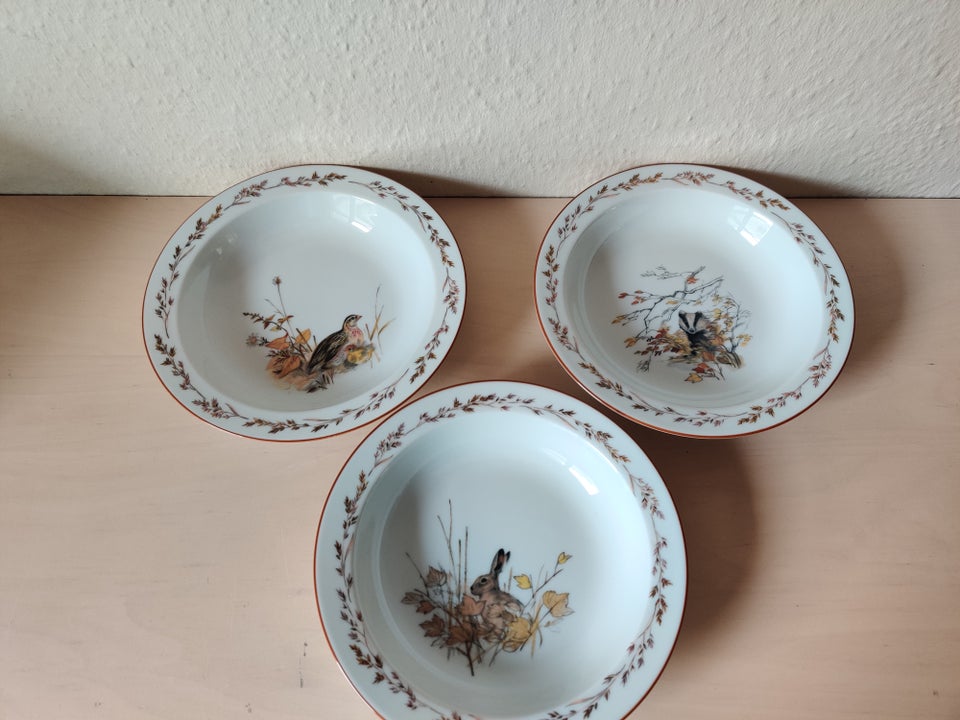 Porcelæn Dybe tallerkener Mads