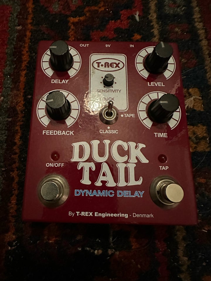 Delay pedal , T-Rex Duck Tail