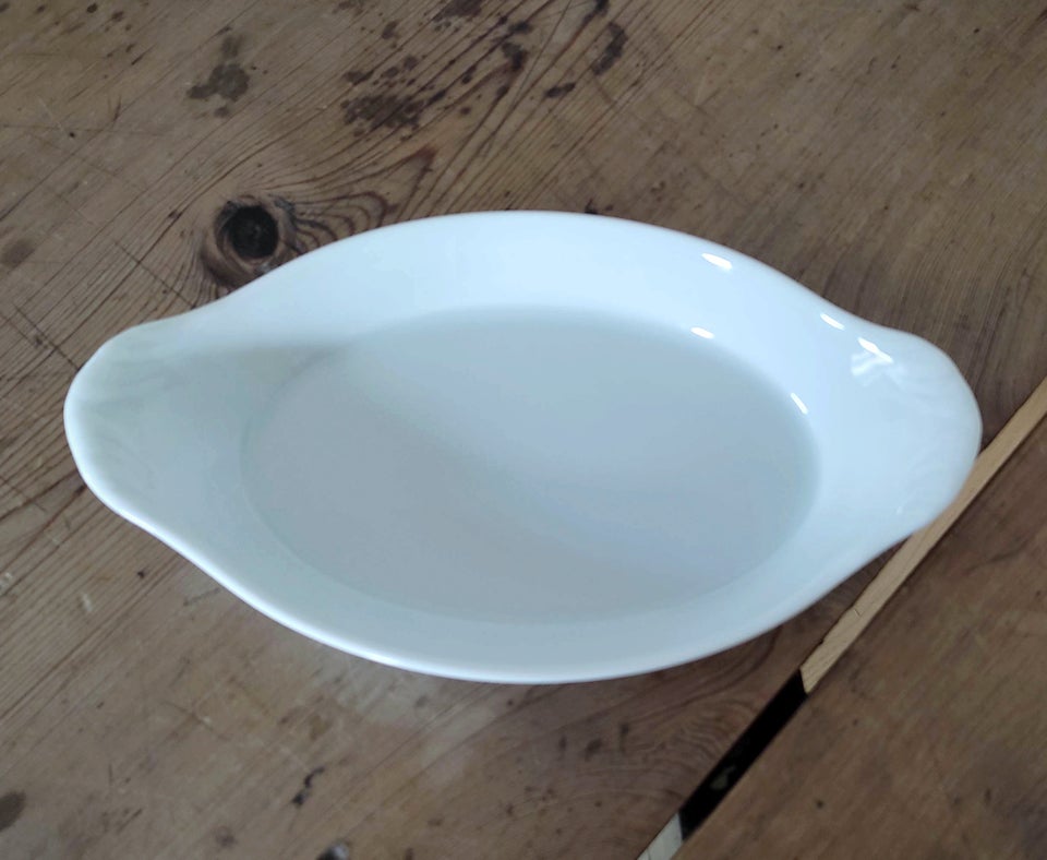 Porcelæn Ildfaste ovale