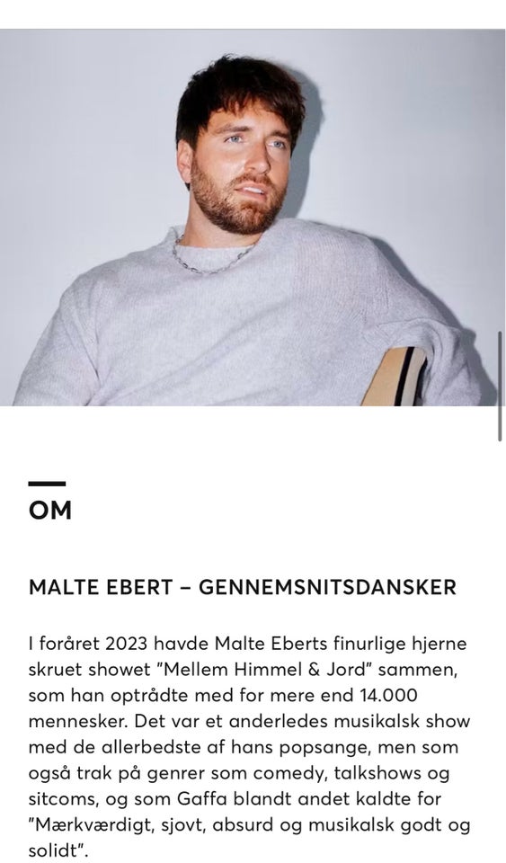 Malte Ebert: Gennemsnitsdansker i