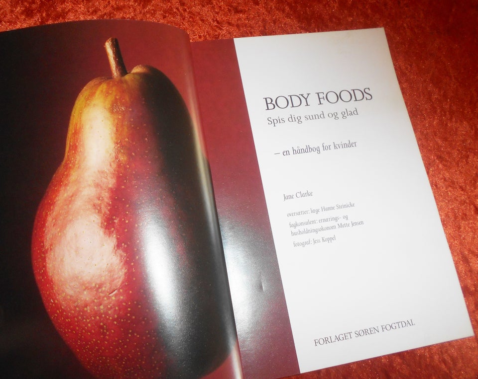 Body foods, Jane Clarke, emne: krop