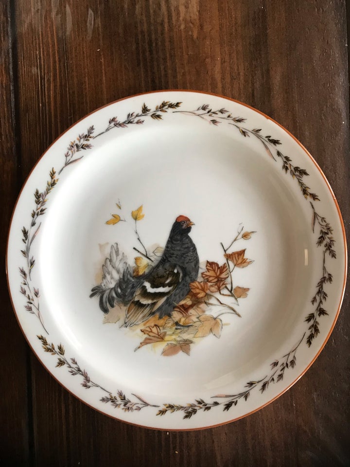 Porcelæn Kagetallerken  Mads