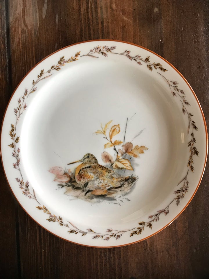 Porcelæn Kagetallerken  Mads