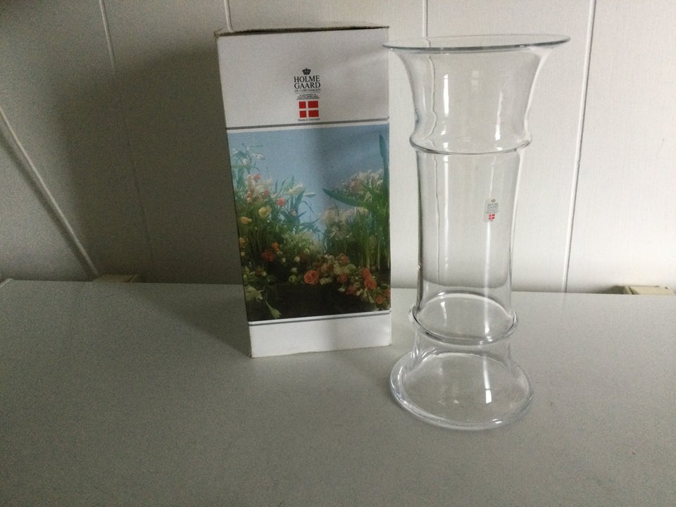 Glas, Stor MB vase, Fyrens Glasværk