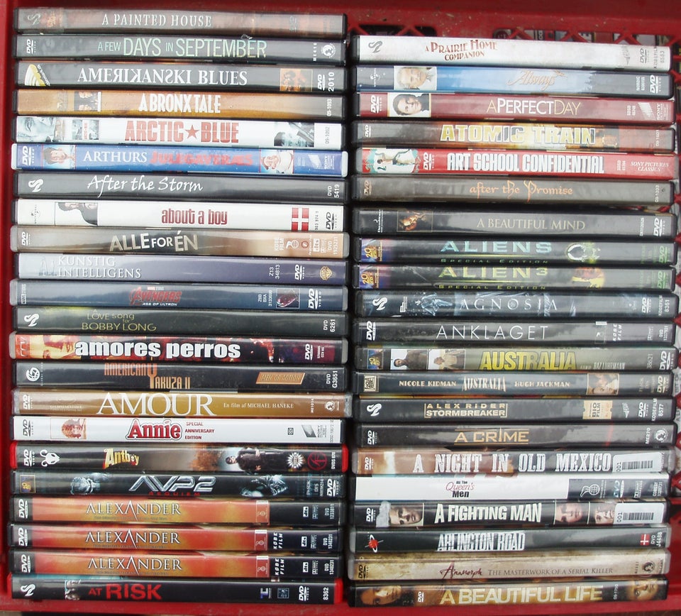 diverse DVD A1, DVD, andet