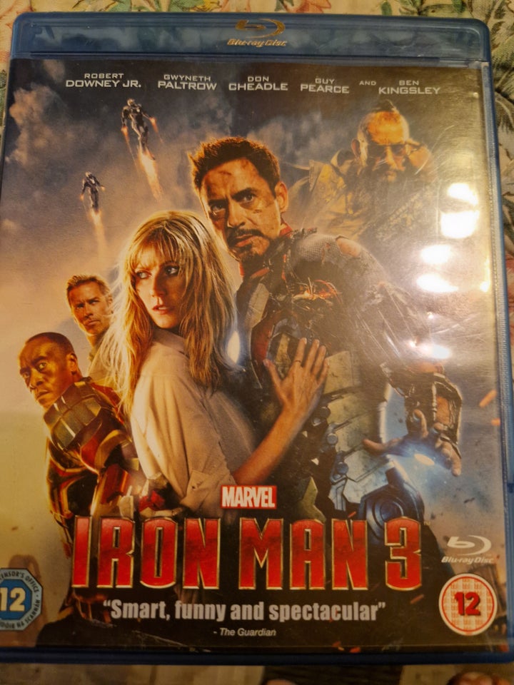 Blu-ray, Iron man 3, Perfekt