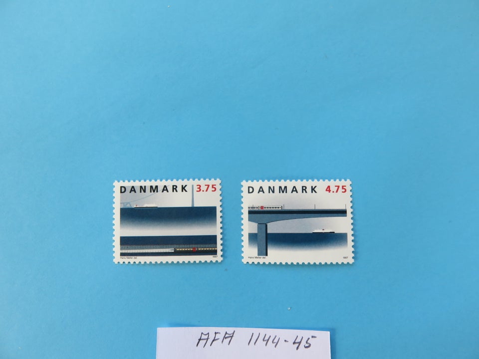 Danmark, postfrisk, AFA 1144/45