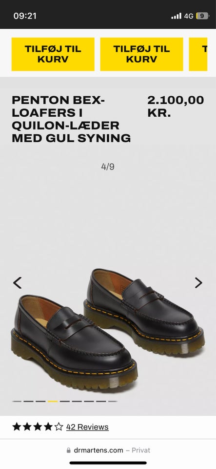 Loafers Dr Martens  str 45