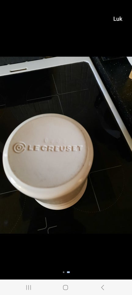 Andre samleobjekter, 2 x le Creuset