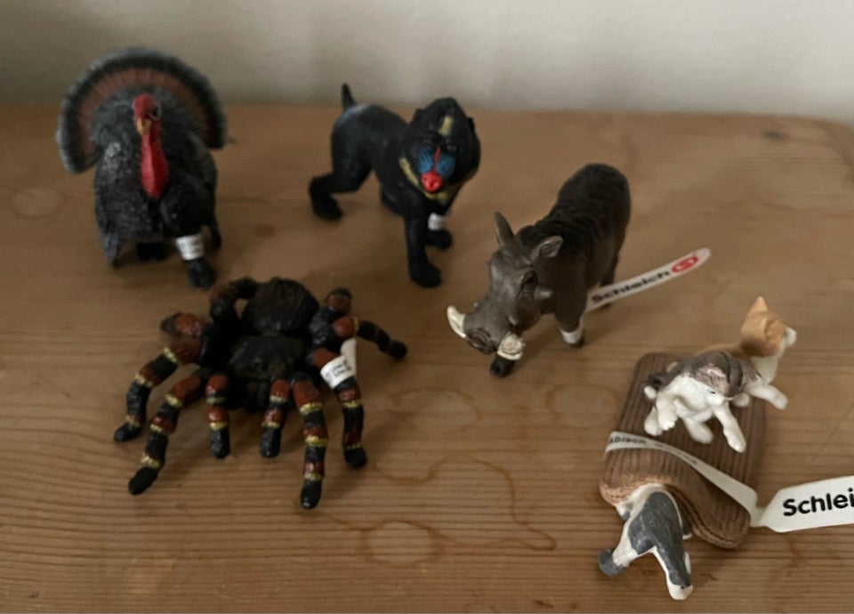 Dyr, Schleich ubrugte, Schleich