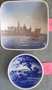 Porcelæn Platter Kronborg