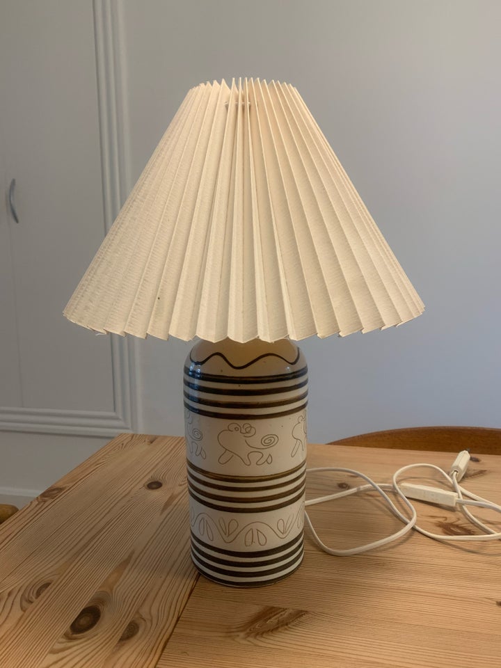 Keramik lampe, Vintage