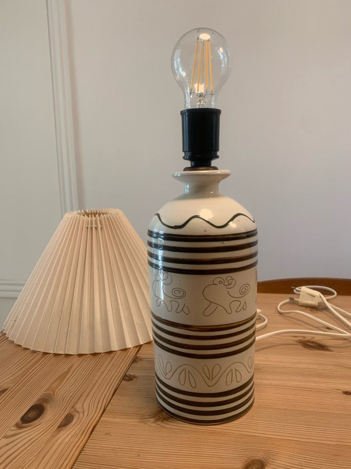 Keramik lampe, Vintage