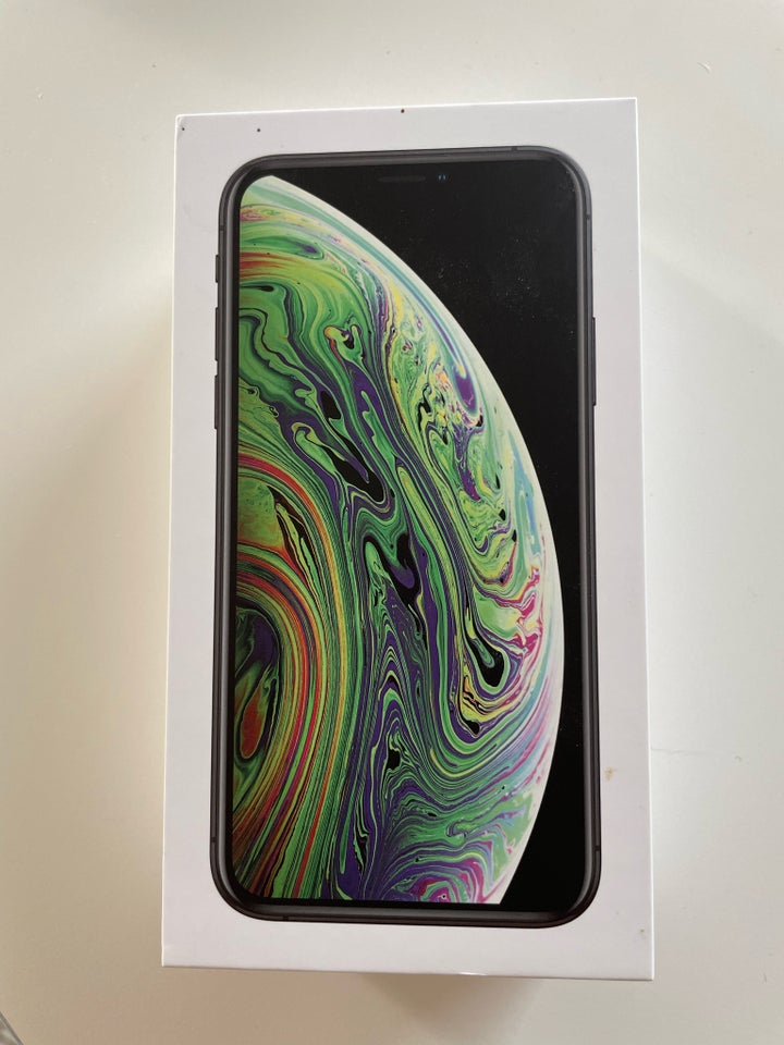 iPhone XS, 64 GB, sort