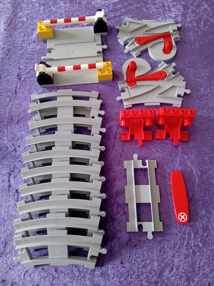 Lego Duplo, 10882 skinnesæt