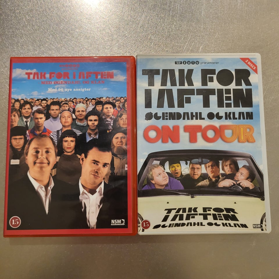 Tak for i aften begge sæsoner, DVD,