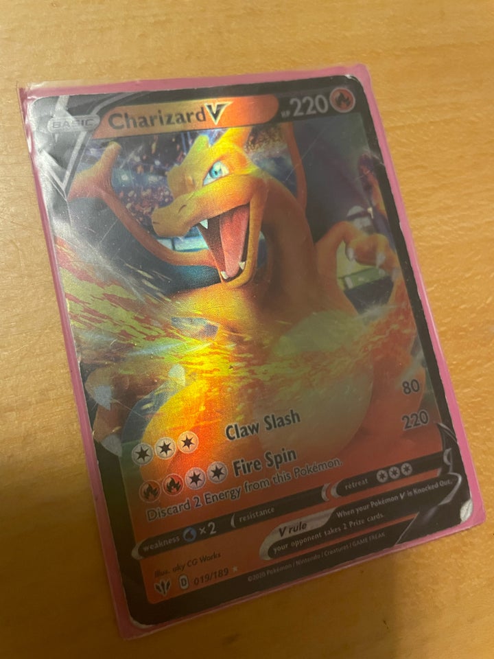 Samlekort, Pokemon Charizard V