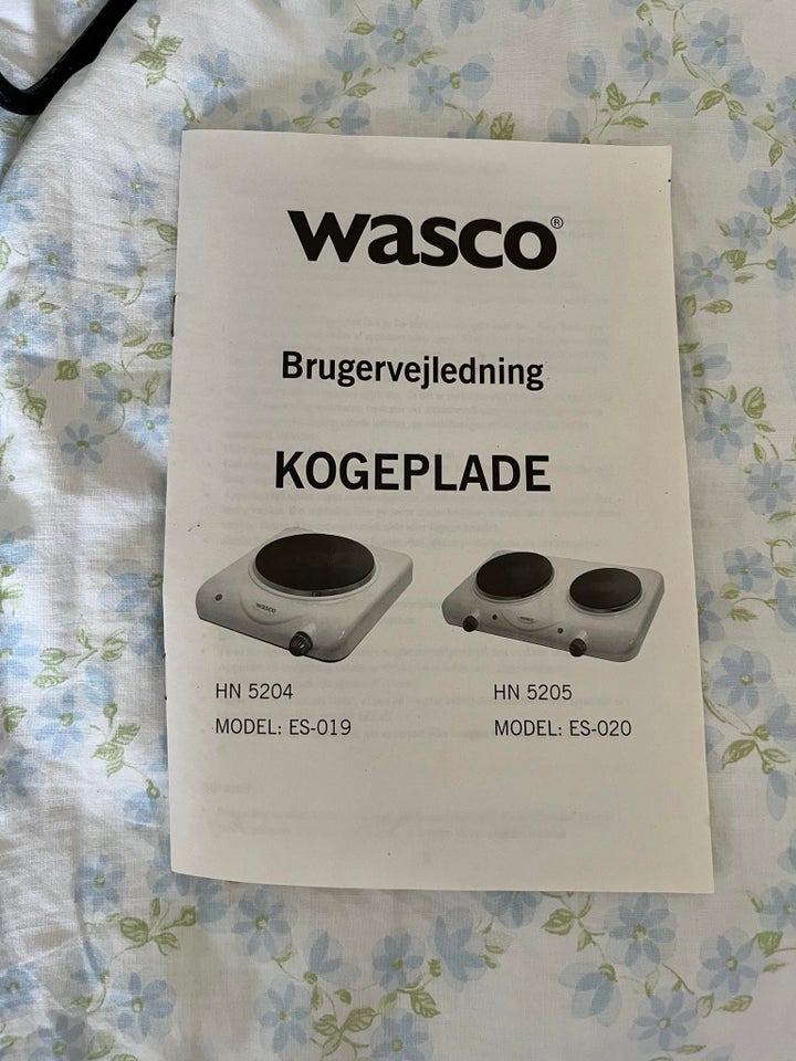 Kogeplade Wasco HN 5205 - ES-020