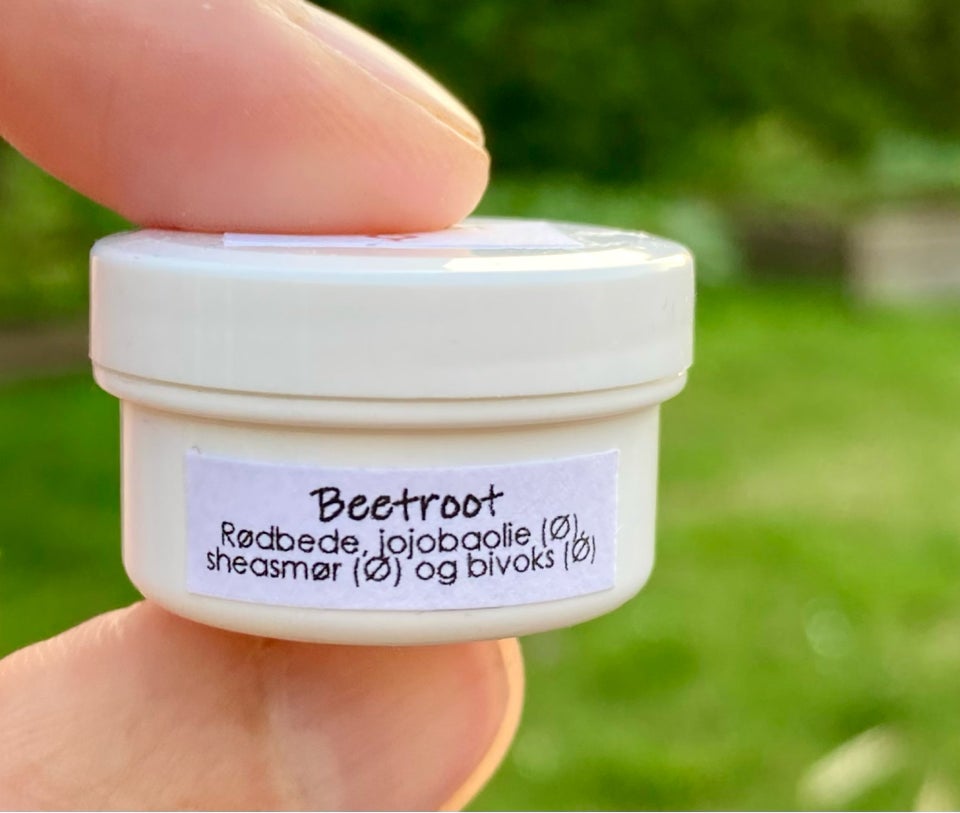 Ansigtspleje Beetroot-salve