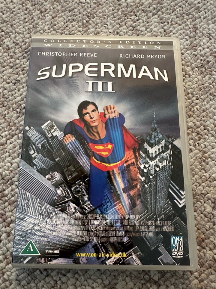 Superman 3 DVD action