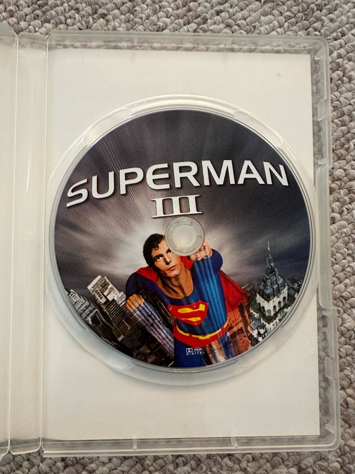 Superman 3 DVD action