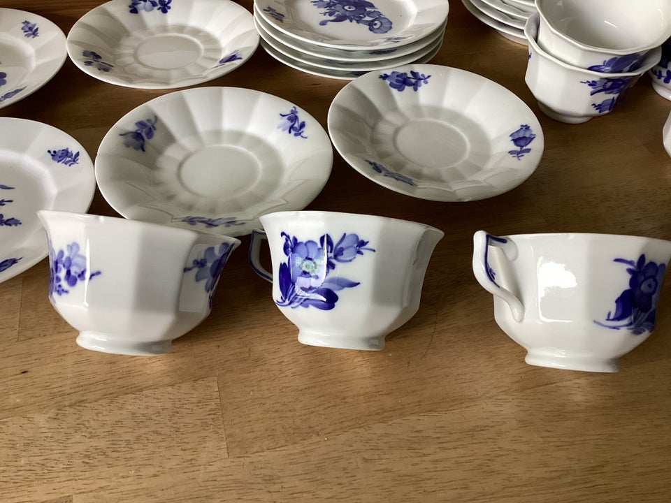 Porcelæn Blå blomst kaffekopper