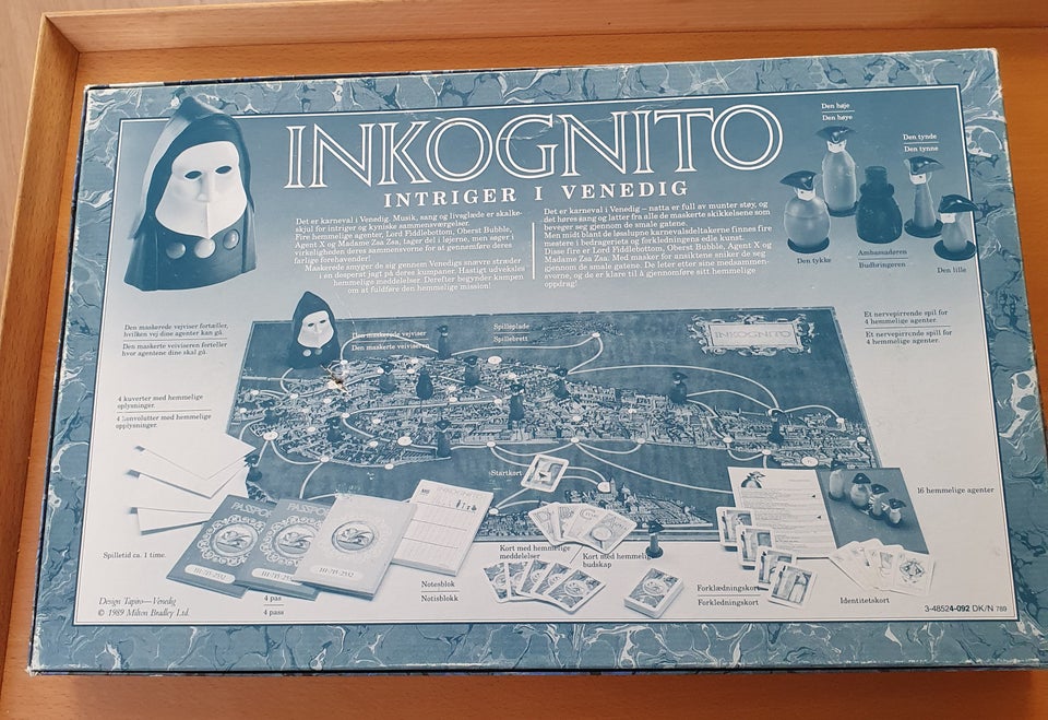 Inkognito intriger i Venedig,