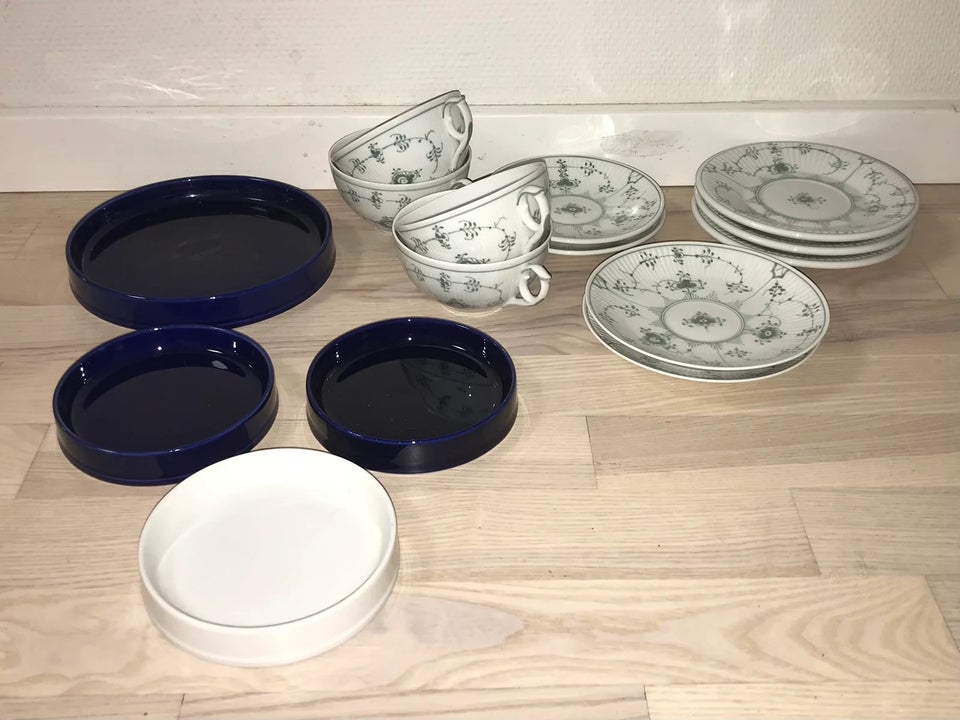 Porcelæn, Tekop Kop Tallerken