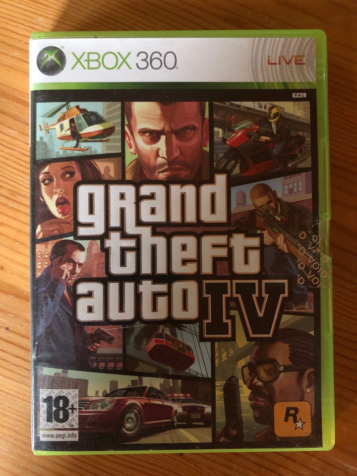 Grand Theft Auto 4 Xbox 360 anden