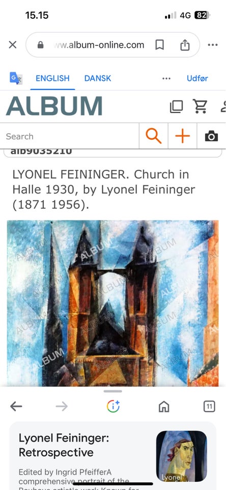 Print Lyonel Feininger motiv: