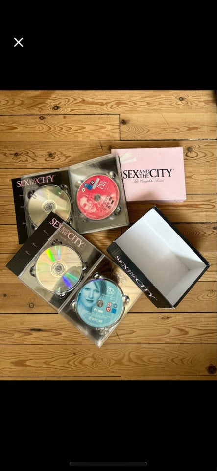 DVD, Sex and the city DVD boks