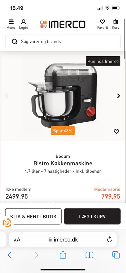 Røremaskine  Bodum