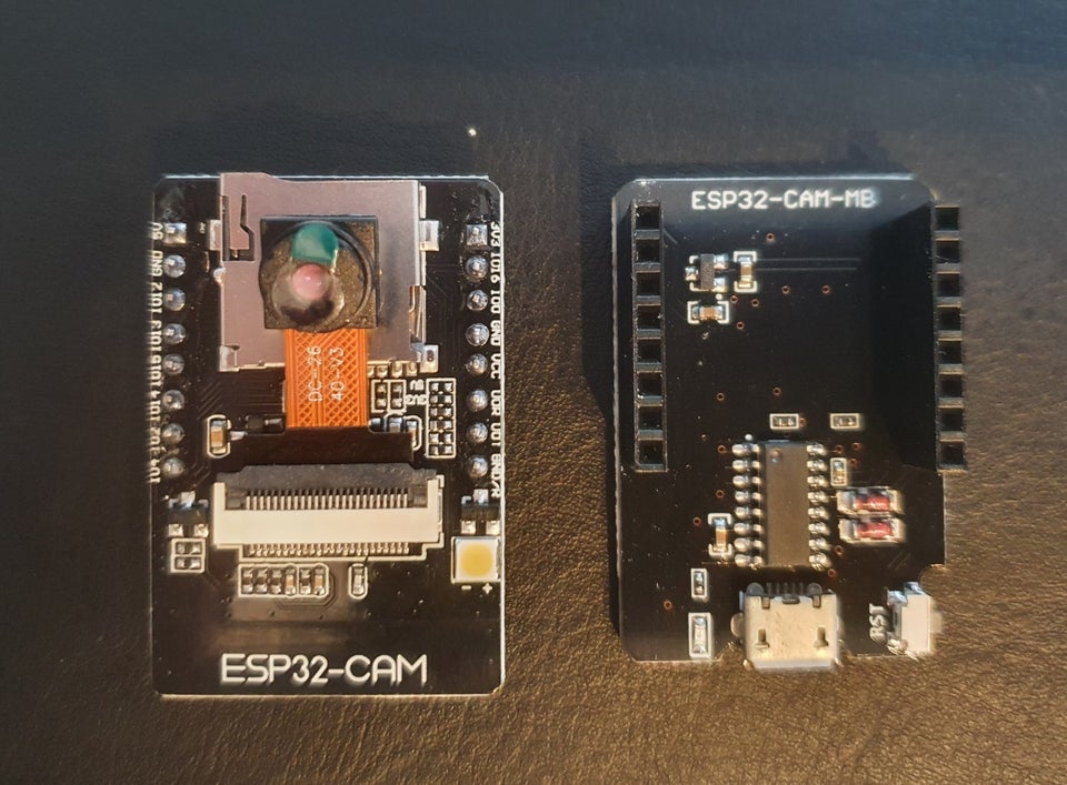 Andet, ESP32 CAM 4mb med add on board