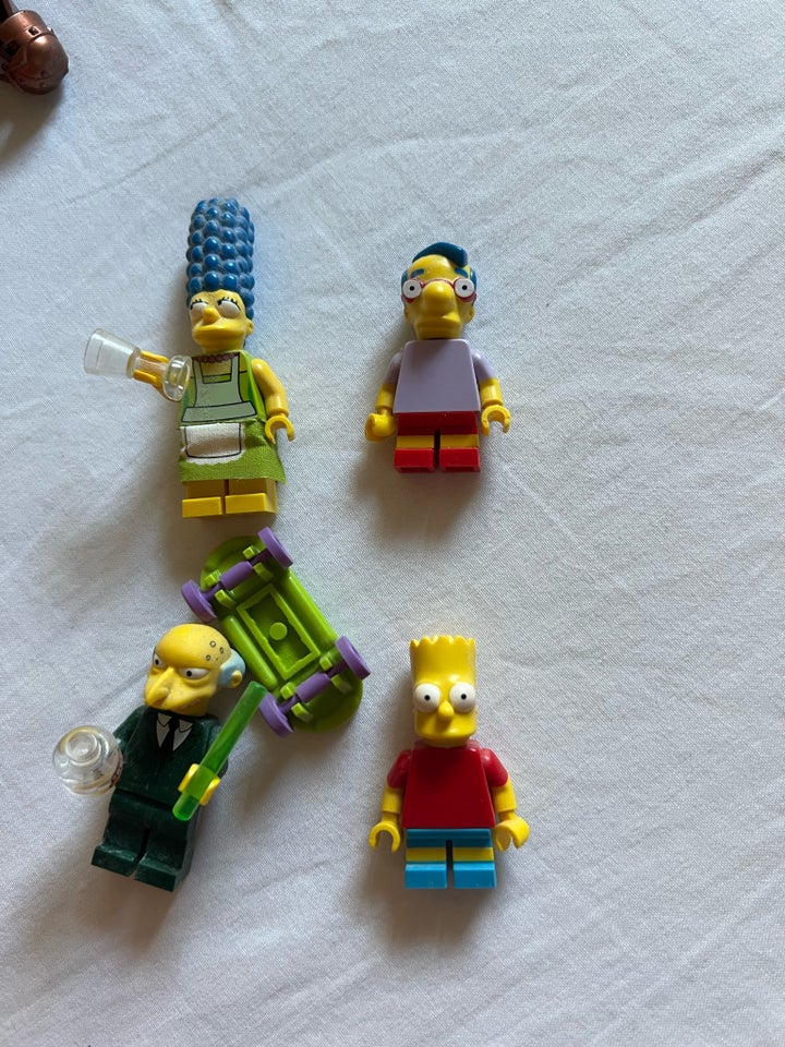 Lego andet Simpson minifigurer