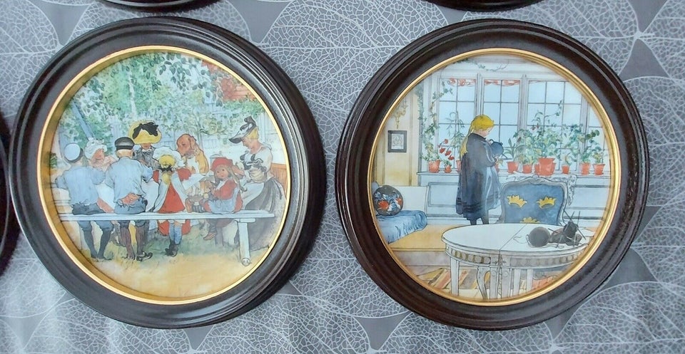 5 Kgl Carl Larsson platter Kgl