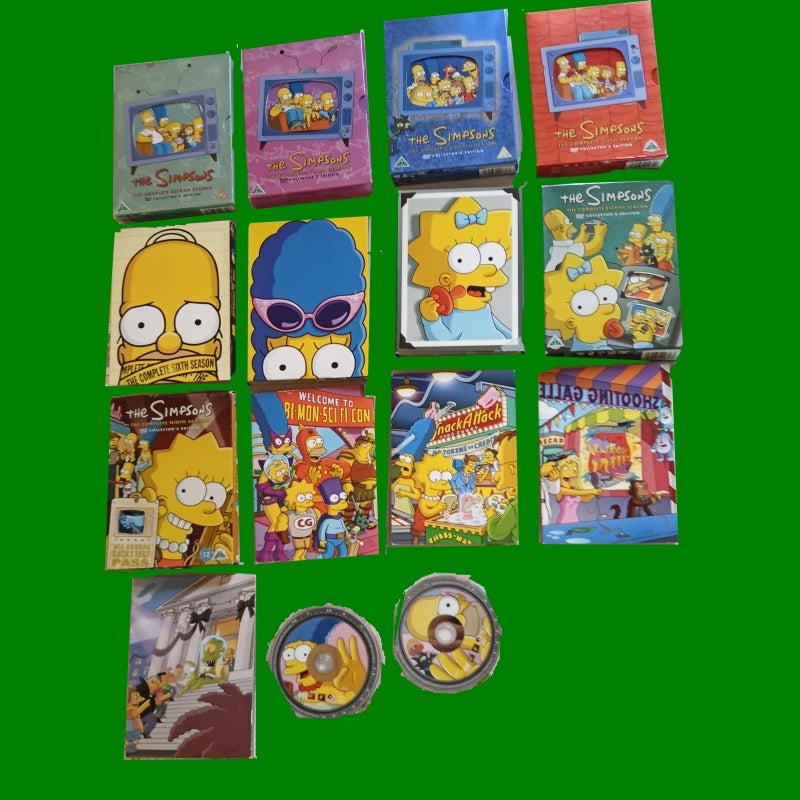 32 episoder med The Simpsons DVD