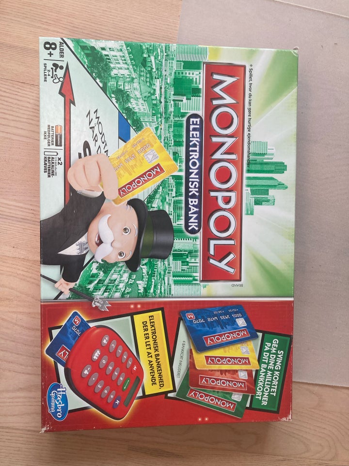 Monopoly med Elektronisk bank,