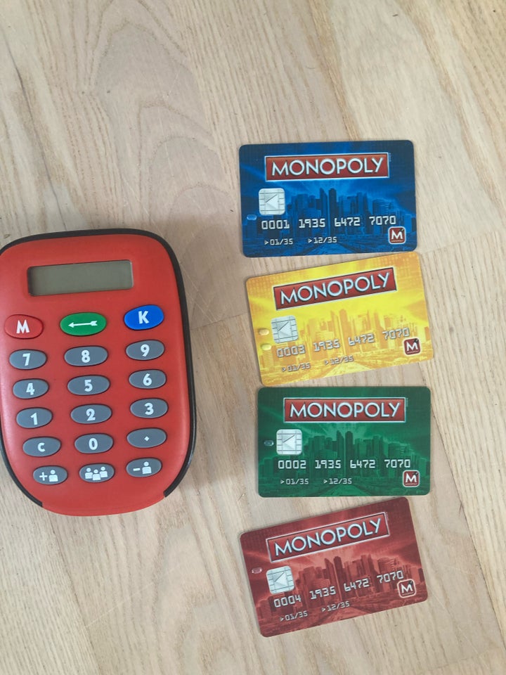 Monopoly med Elektronisk bank,