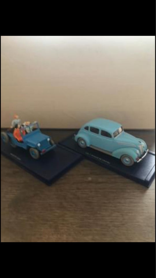 Biler, Tintin 18 biller  1 figur