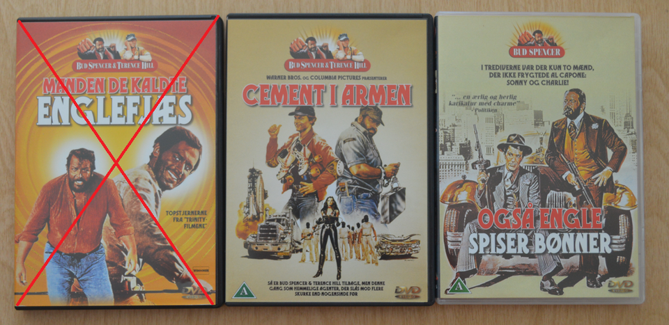 Bud Spencer, DVD, action