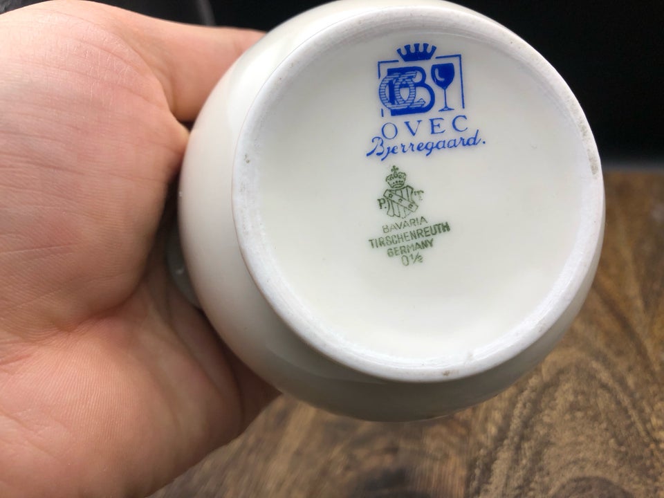 Porcelæn Sukkerskål bavaria