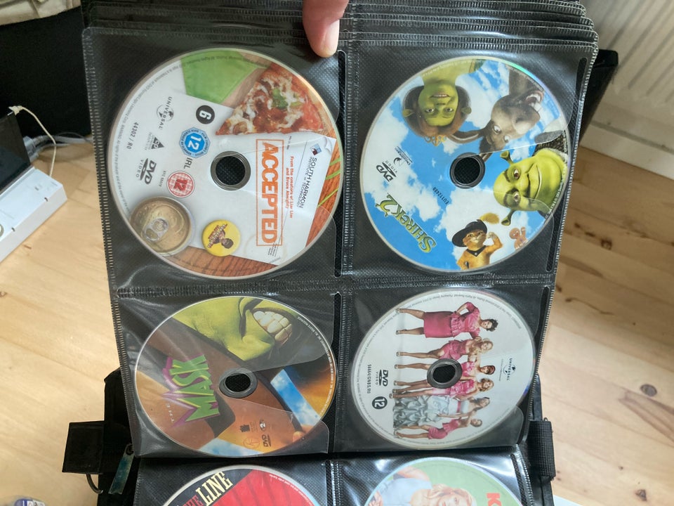 250 dvd/blu-ray film, DVD, andet