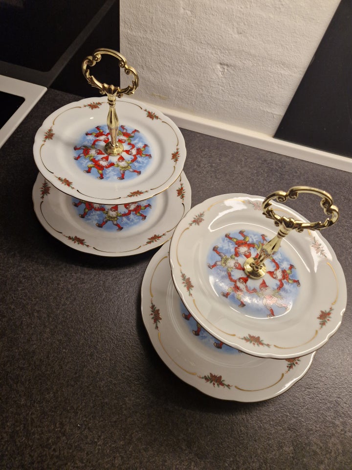 Porcelæn, Tallerken opsats,